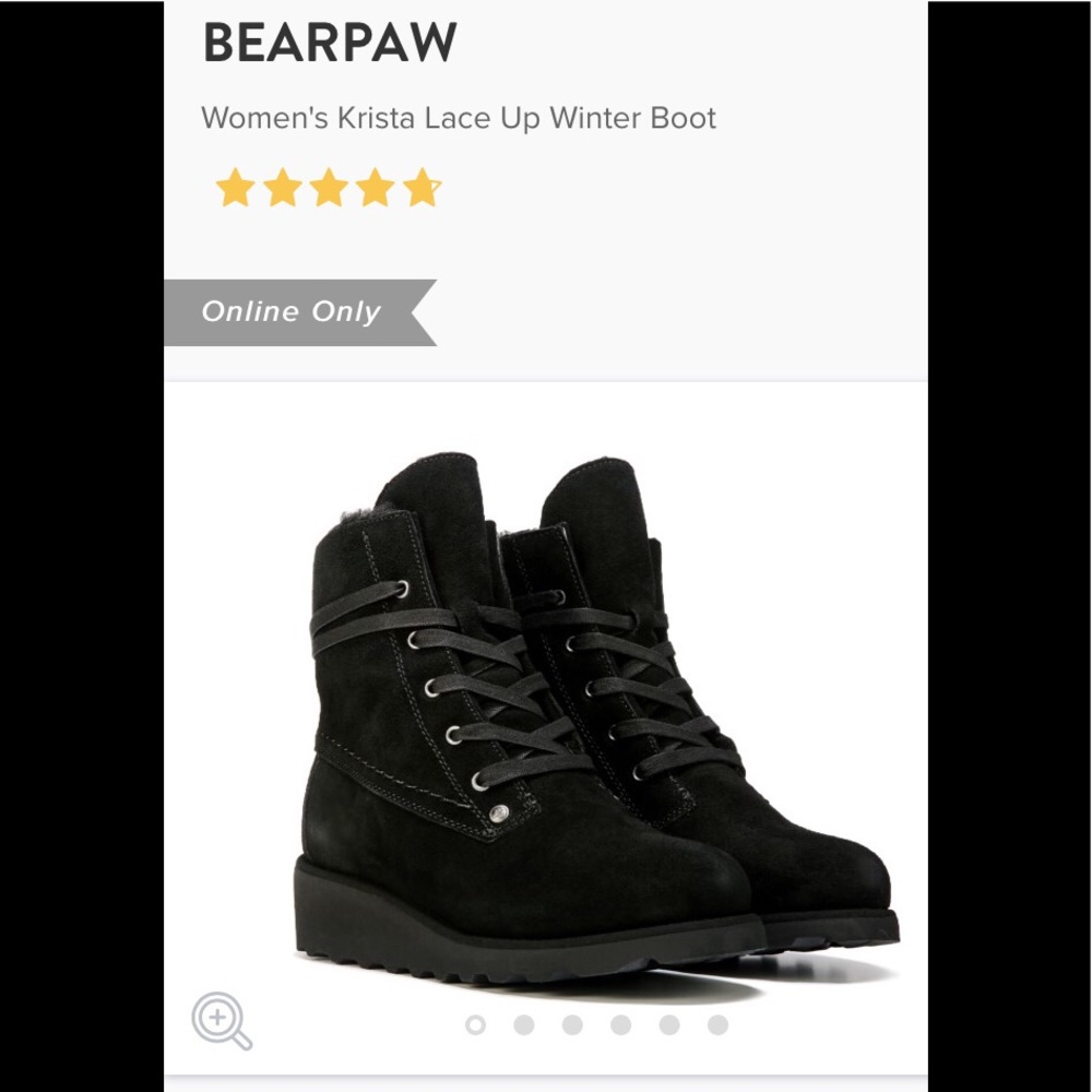 BEARPAW Women’s Krista Lace Up Winter Boot